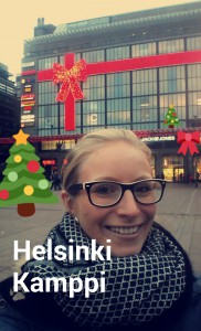Nach 3,5 Stunden Busfahren, in denen ich immerhin ein bisschen Essay schreiben konnte war ich in Helsinki